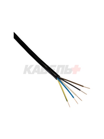 Кабель ВВГнг(А)-LS 5х1,5-0,66 черн ТУ BY