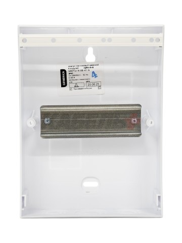 Корпус пластиковый ЩРН-П-6 черн. прозр. дверь IP41 GENERICA