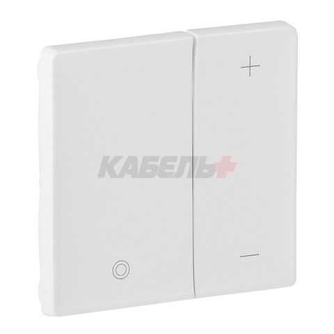 Valena Life - Лицевая панель для кнопочного светорегулятора, белая