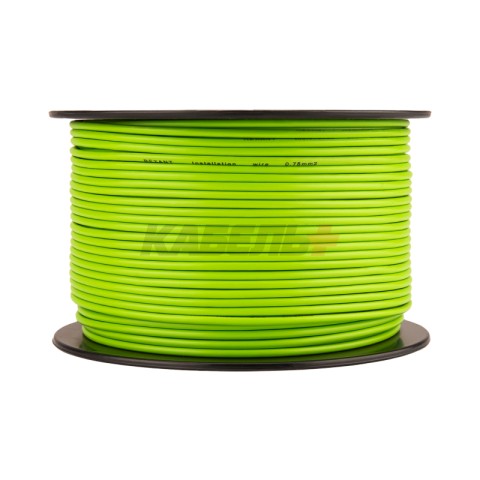 Провод ПГВА 1х0,75мм², зеленый, бухта 100м REXANT
