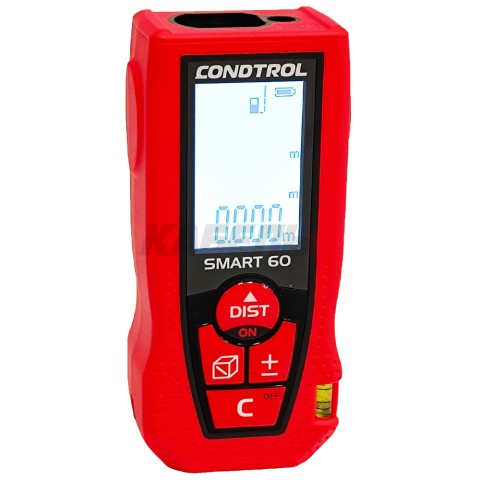 Дальномер лазерный SMART 60 (Красный / 60 м / +- 1,5 мм / 2хААА / Чехол), CONDTROL