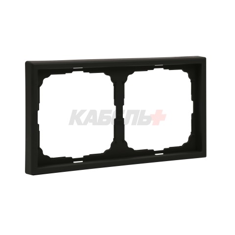 ARTGALLERY 2-постовая РАМКА, универсальная, КАРБОН