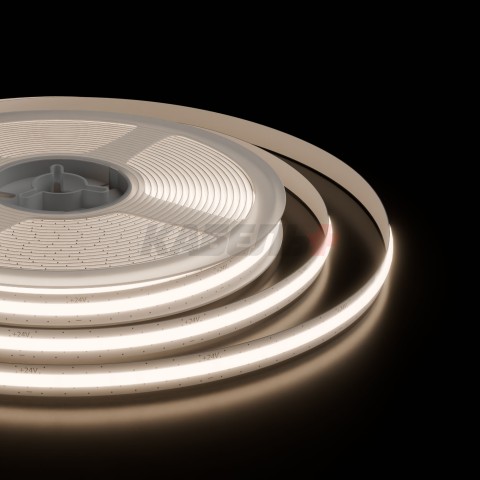00-513 Светодиодная лента 24В, 14/4 Вт/м, smd5050, CCT 60 д/м, IP20, 900 Лм/м, ширина подложки 10мм, 5м, 3000K+6500К.