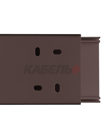Кабель-канал 60х40 (2 м) "ЭКО" 3D венге TDM
