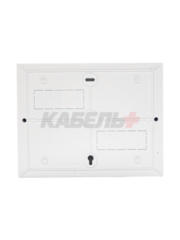Корпус пластиковый ЩРН-П-12 черн. прозр. дверь IP41 GENERICA