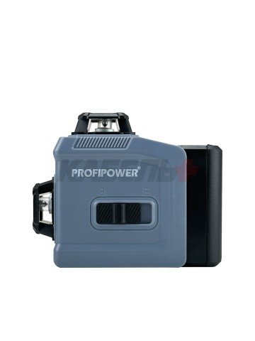 Лазерный нивелир E0214 ProfiPower NL-12G (12 лучей, лазер - зеленый, Li-ion - 1шт, пульт ДУ, переходник, З/У, сумка-чехол)