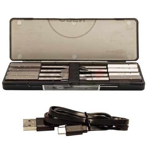 Отвертка аккумуляторная KDPL04-5 (TYPE E) (4V / 2.0Ah / 5 Nm / Кейс), DCK