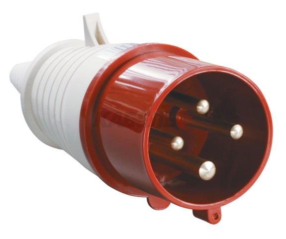 Вилка переносная ССИ-024 3Р+РЕ 32А 380-415В IP44 IEK