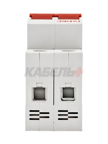 Автоматический выключатель YON max типа MD63S, 4,5кА, 2 полюса, хар-ка C, 25А DKC