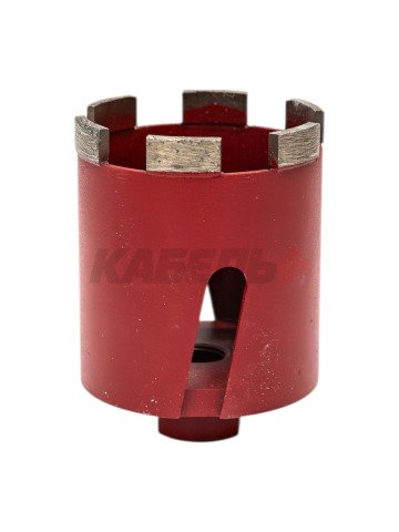 Коронка алмазная для дрелей с микроударом DCH-72MH Micro Hit Laser M16 EKF Professional