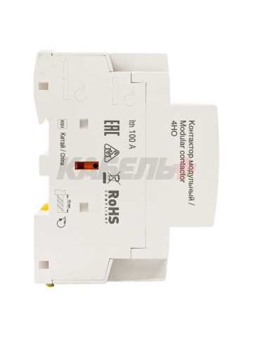 ARMAT Контактор модульный KMR 100А 24В AC/DC 4НО IEK