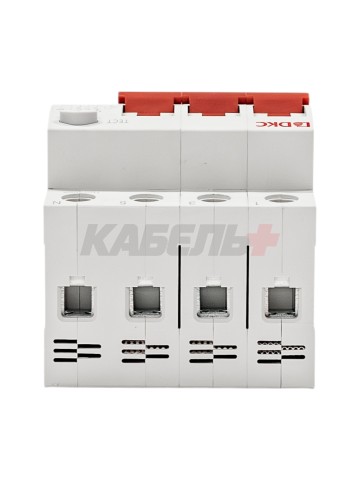 Дифавтомат YON max типа MDR, 3P+N, 30mA, 32A, хар-ка C, 6kA, тип A DKC