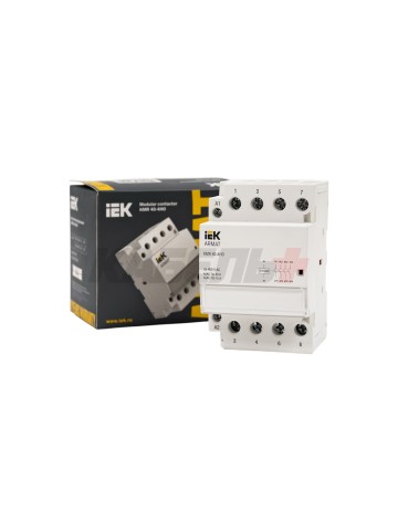 ARMAT Контактор модульный KMR 40А 24В AC/DC 4НО IEK