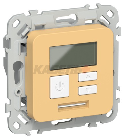 FLITE Термостат электронный с дисплеем 16А Т-ФлЗ золотарник IEK