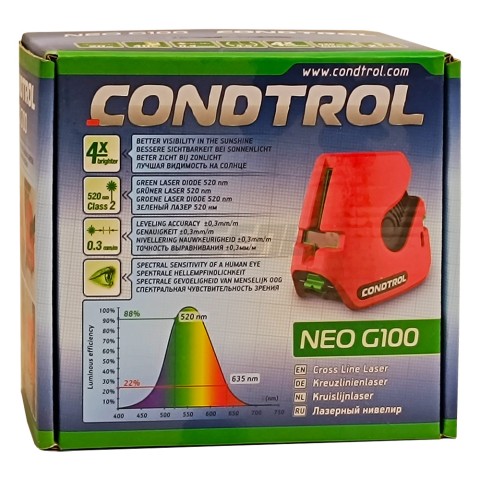 Лазерный нивелир NEO G100 CONDTROL (1-5-090)