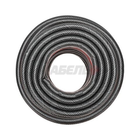 Шланг поливочный ПВХ 3-х слойный армированный 3/4" 50м Стандарт ЧЕТЫРЕ СЕЗОНА