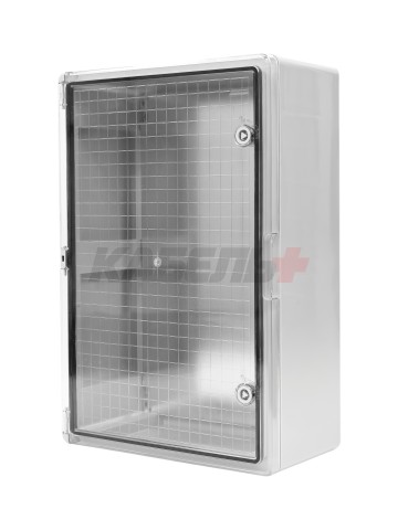 ПАНЕЛЬ ABS С ПЛАСТИКОВОЙ ПРОЗРАЧНОЙ КРЫШКОЙ 40X60X20