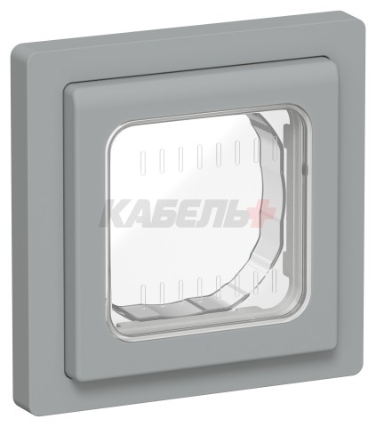 FLITE Рамка 1-местная IP55 Рпро-1-55-ФлС серый IEK