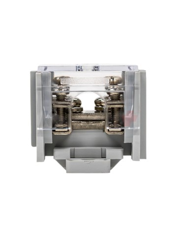 Блок распределительный проходной РБДп-35 125/50А на DIN-рейку (1х35-4х6мм2) IEK