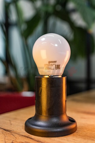 5 Вт Лампа Gauss Filament Шар 5W 420lm 2700К Е27 milky LED