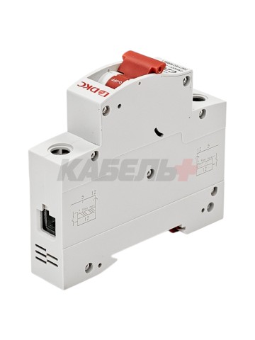 Автоматический выключатель YON max типа MD63S, 4,5кА, 1 полюс, хар-ка C, 20А DKC
