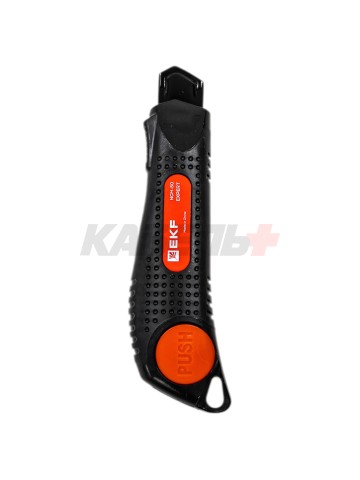Нож строительно-монтажный 18 мм НСМ-50 (18мм)(SK4) Heavy Duty (до 25 кг) EKF Expert