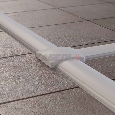 Напольный канал 50х12 мм CSP-F, белый DKC