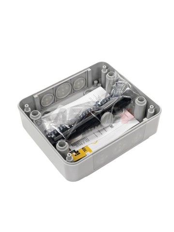 TEKFOR Корпус пластиковый КМПн-8 IP65 серая непрозрачная дверь IEK