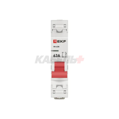 Выключатель нагрузки 1P 63А ВН-63N EKF PROxima