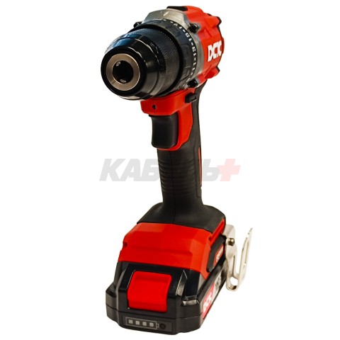 Дрель-шуруповерт аккумуляторная KDJZ2060 (18V / 2*2.0Ah / 60Nm / BL / Кейс), DCK