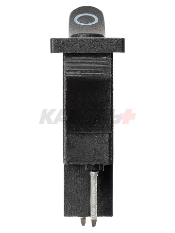 KCD1-101B 250В AC/DC, 1P, 6А, (2с), ON-OFF, черный, Mini TDM