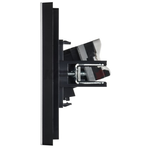 FORTE&PIANO Розетка компьютерная RJ45 кат.5E FP232M металл белый IEK