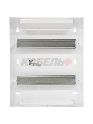 Корпус пластиковый ЩРН-П-24 черн. прозр. дверь IP41 GENERICA