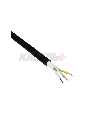 Кабель ВВГнг(А)-LS 3х2,5 ок(N,PE) -0,66