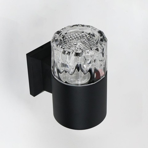 Фасадный светильник General GWL-MR16-GU10-R-IP65 Черный Фрозен