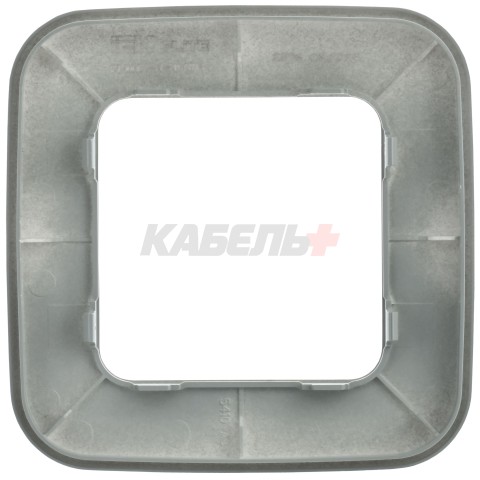 FLITE Рамка 1-местная РУ-1-А-ФлС серый IEK