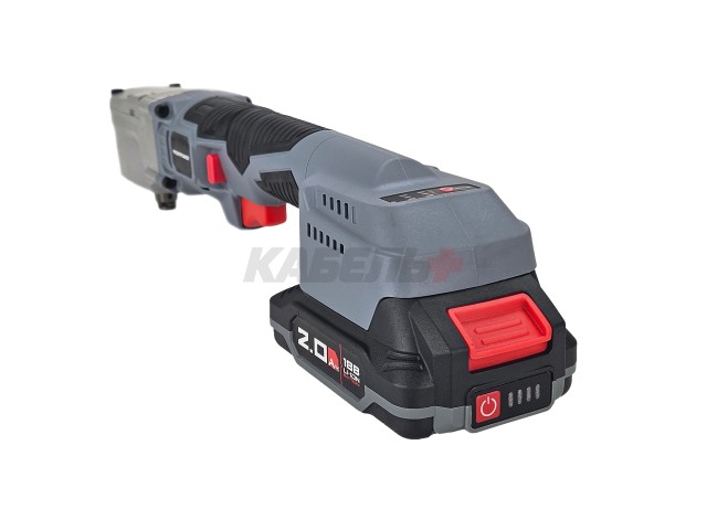 Аккумуляторный угловой гайковерт бесщеточный E0127 ProfiPower CNDTW-18B (Li-ion-2шт, 2.0Ач, 400Нм, З/У, в коробке)