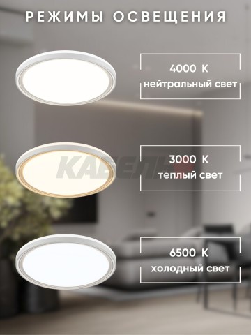 Светильник HY61516 2x60Вт D500 белый