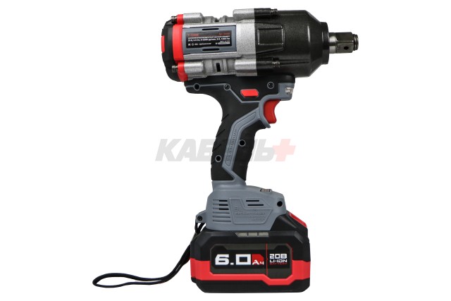 Аккумуляторный бесщеточный ударный гайковерт ProfiPower T-1200N (Li-ion-1шт, 6.0Ач, 1200Нм, переходник 3/4"-1/2", З/У, в кейсе)