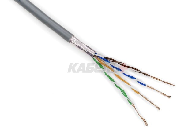 Кабель F/UTP Cat 5e PVC 4х2х0,52