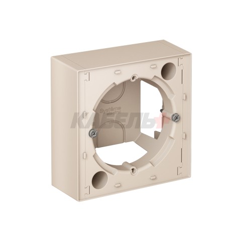 ATLASDESIGN КОРОБКА для наружного монтажа, БЕЖЕВЫЙ
