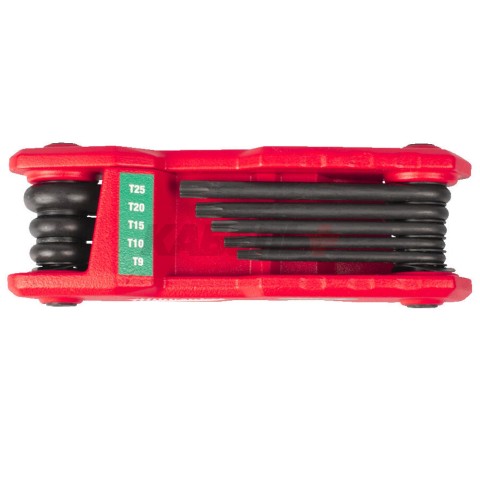 Набор_Ключи складные Torx Т9-Т40 (8 шт), MILWAUKEE