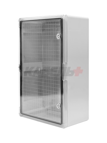 ПАНЕЛЬ ABS С ПЛАСТИКОВОЙ ПРОЗРАЧНОЙ КРЫШКОЙ 40X60X20