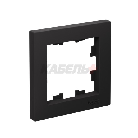 ATLASDESIGN 1-постовая РАМКА, КАРБОН