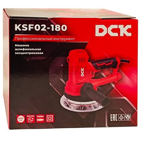 Эксцентриковая шлифмашина KSF02-180 DCK (KSF02-180)