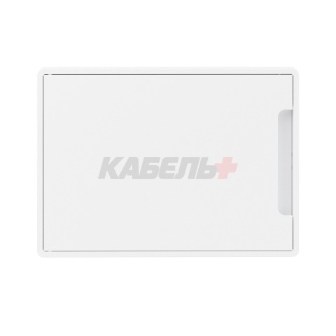 Щиток 12 мод встраиваемый FRAME, белый, с белой дверцей, с 2 шинами PEN на 6 и 8 отв.