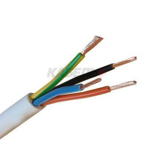 Провод ПВС 3х4,0+1х4,0 БЕЛЫЙ