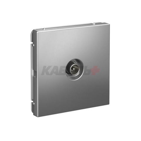 ARTGALLERY TV РОЗЕТКА оконечная 1DB, механизм, СТАЛЬ