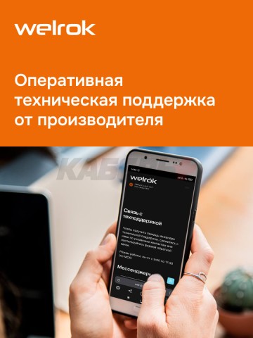 Терморегулятор Welrok vz bk atl.