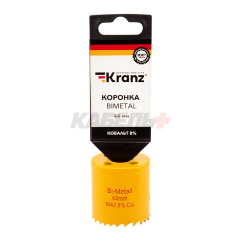 Коронка Bimetal 44мм KRANZ